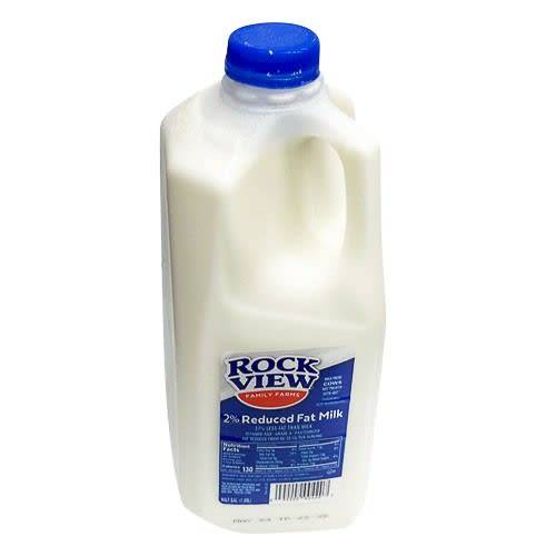 Rockview 2% Reduced Fat Milk (5 gal)