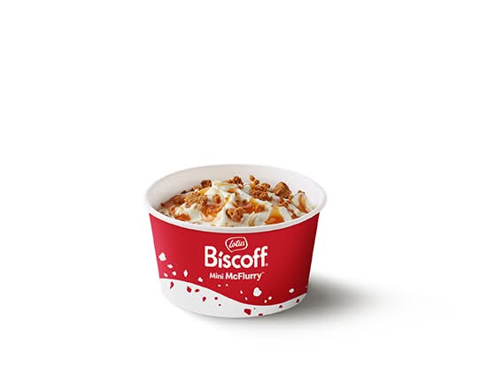 Lotus Biscoff® Mini McFlurry®
