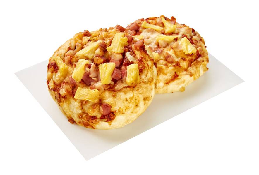 Coles Bakery Hawaiian Pizza Roll (2 pack)