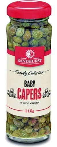 Sandhurst Family Collection Baby Capers in Vinegar (110g)