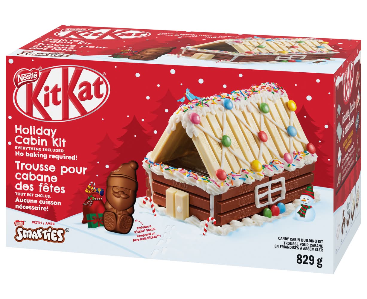 KitKat Trousse pour cabane des fêtes en friandises à assembler ...
