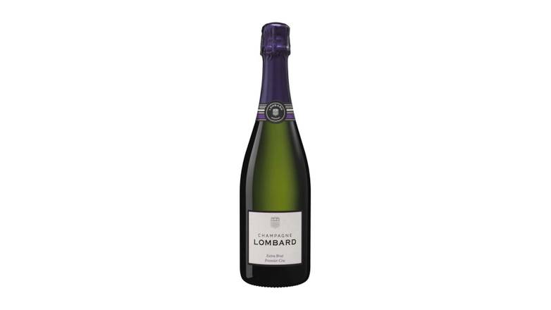 CHAMPAGNE LOMBARD Champagne extra brut La bouteille de 75cl