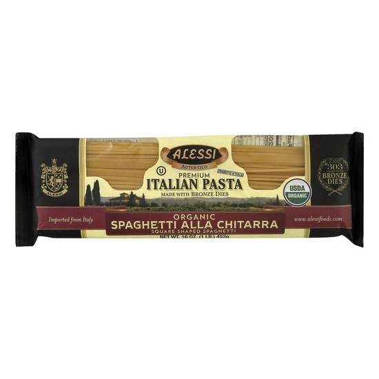 Alessi Organic Spaghetti Alla Chitarra Italian Pasta