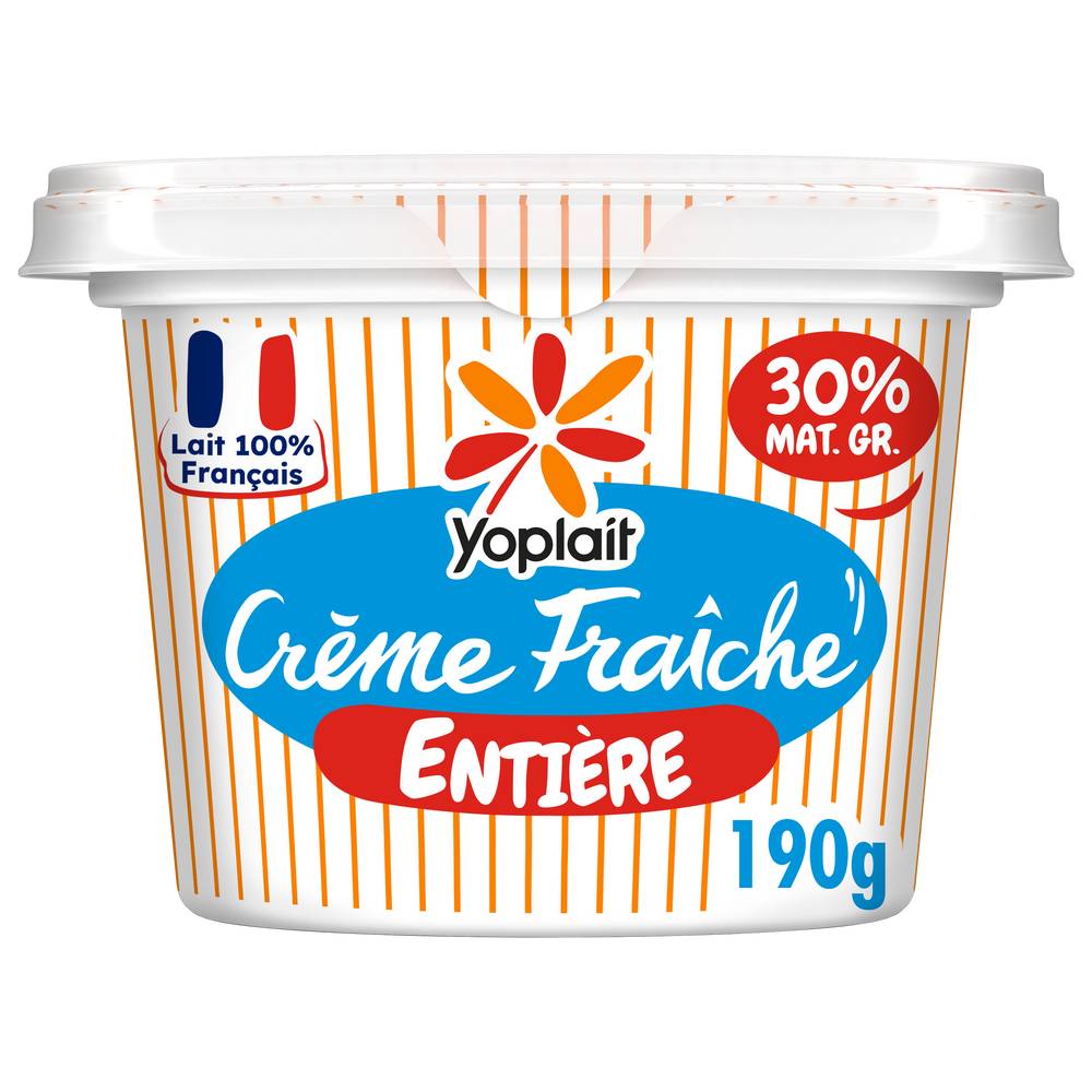 Yoplait - Crème fraîche épaisse entière (190g)