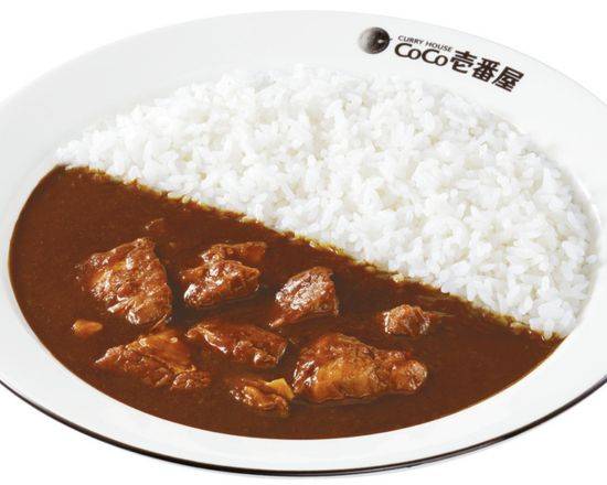 The牛カリー（肉増し） The “GYU” curry (with special beef sauce) (extra meat)