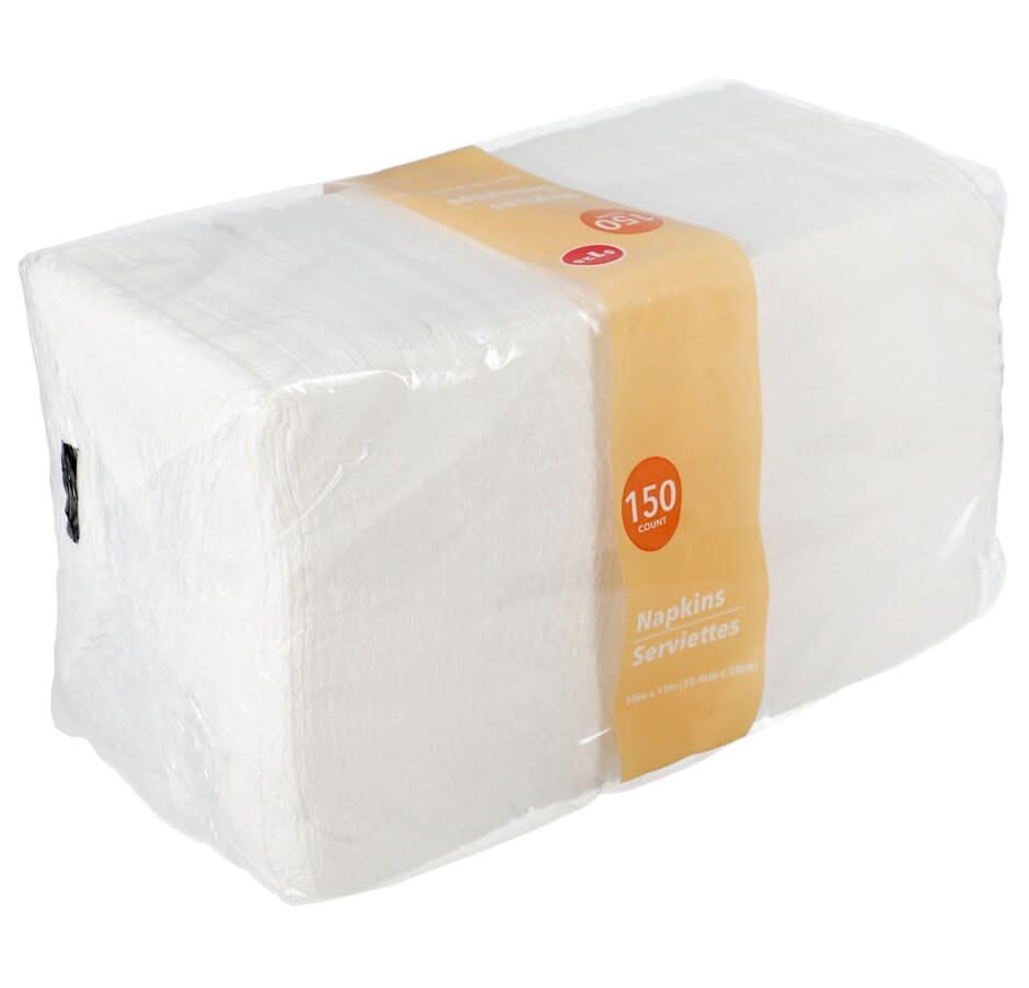 The Home Store Serviettes De Table Napkins (160 x 2.1 oz)