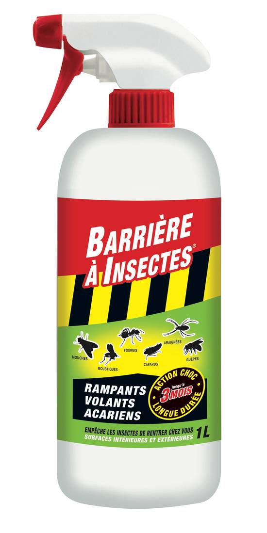Barrière À Insectes - Spray anti insectes rampants volants et acariens