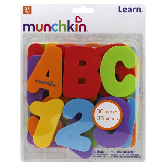 Munchkin Learn Letters and Numbers Bath Toy
