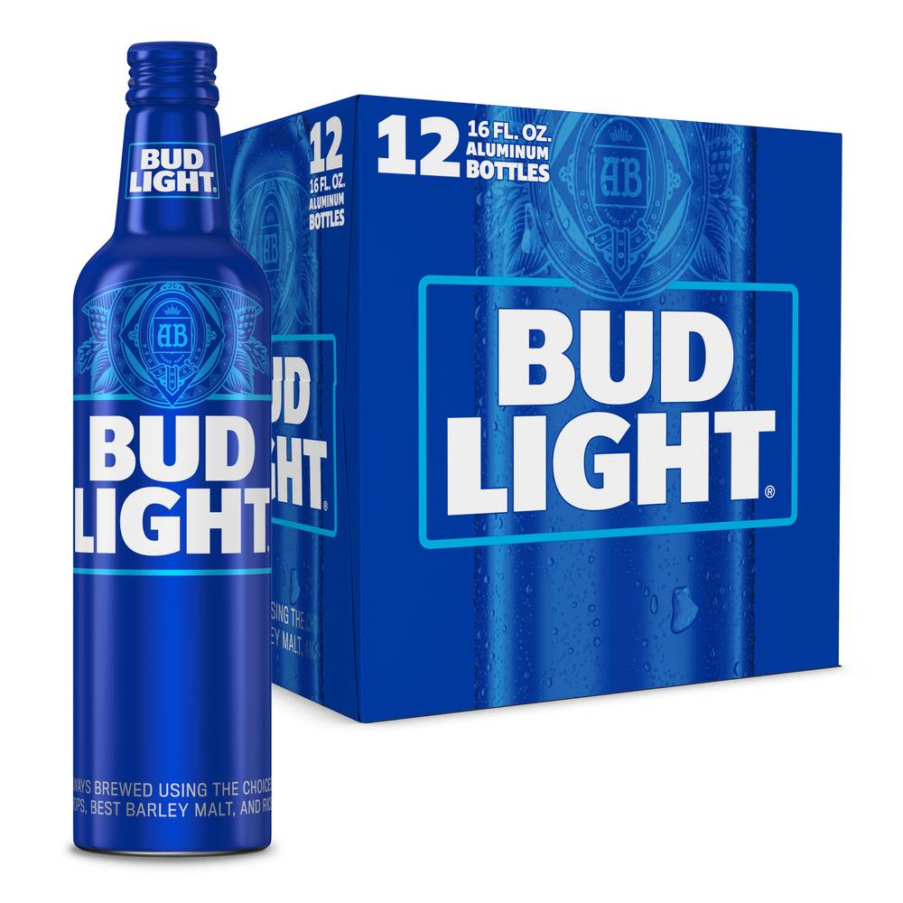 Bud Light Lager Beer (12 ct, 16 fl oz)