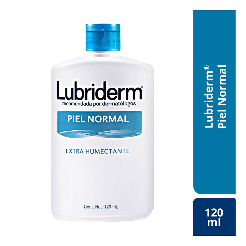 Lubriderm crema corporal piel normal (botella 120 ml)