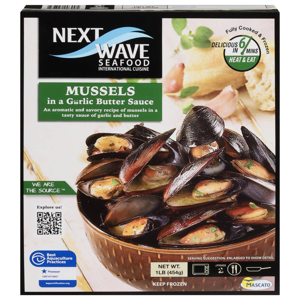 Next Wave Seafood Mussels in Butter Sauce (garlic)