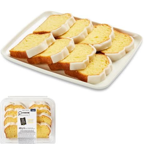 Your Fresh Market Iced Loaf Cake, Lemon (400 g, 8 ct)