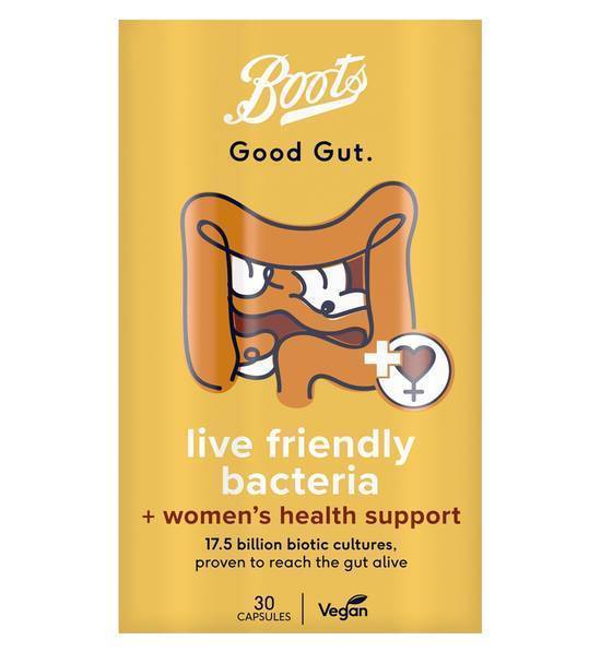 Boots Good Gut Women's Health Support Capsules