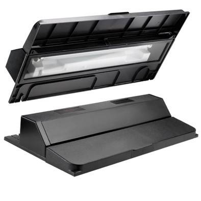 Aqueon Aquarium Hood Flo Deluxe Black, 36 Inches