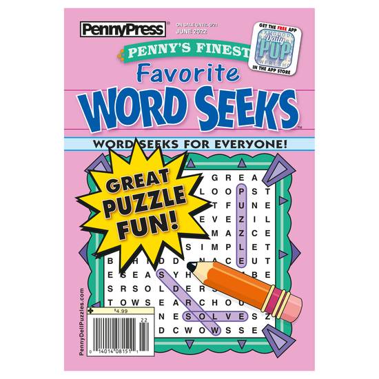 Pennypress Super Word Seeks Magazine