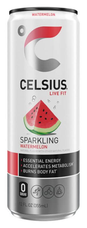 Celsius Energy Drink, Sparkling Watermelon (12 fl oz)