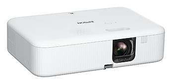 Epson EpiqVision Flex CO-FH02 Full HD 1080p Smart Portable Projector, White (V11HA85020)