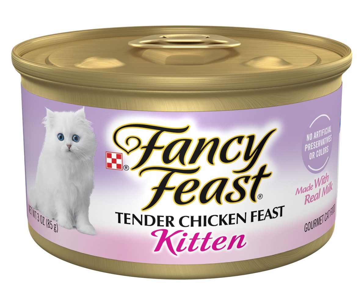 Purina Fancy Feast Tender Chicken Kitten Cat Food (3 oz)