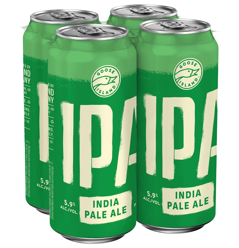 Goose Island Ipa Beer (4 x 16 fl oz)