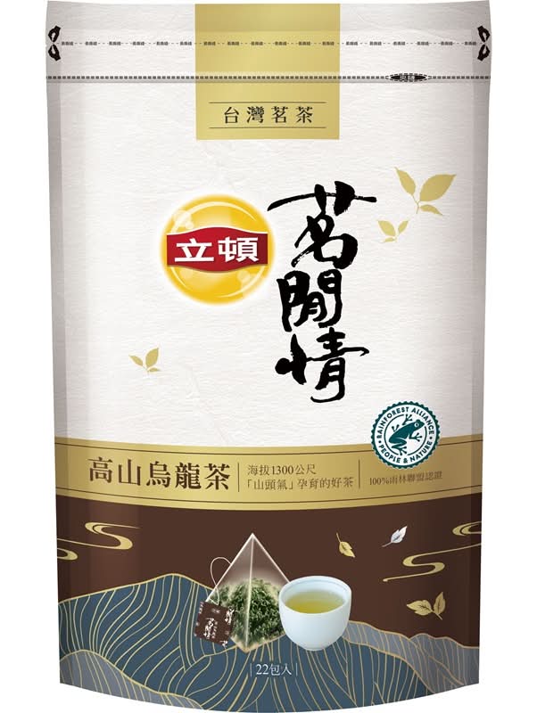 立頓茗閒情100％台灣茶-高山烏龍茶-61.6g(2.8gx22) <61.6g克 x 1 x 1Bag包>