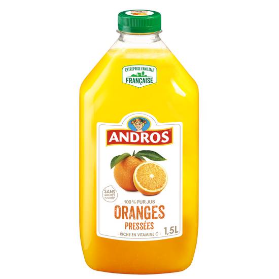 Andros - Pur jus d'orange (1,5 L)