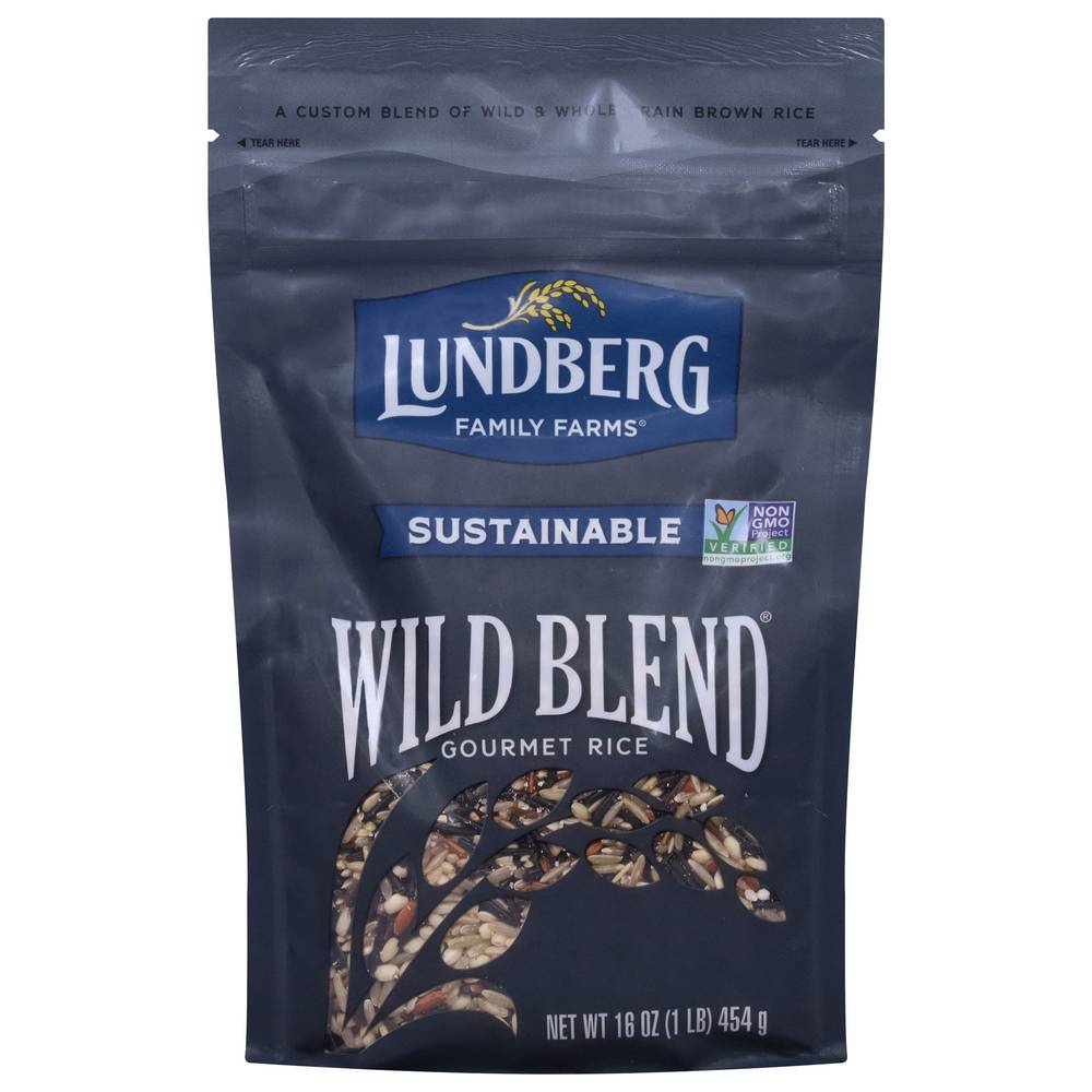 Lundberg Family Farms Sustainable Wild Blend Gourmet Rice (1 lbs)