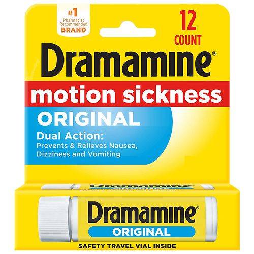 Dramamine Original Formula Motion Sickness Relief - 12.0 ea