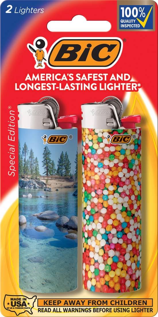 Bic Americas's Safest and Longest-Lasting Lighter (2 ct)