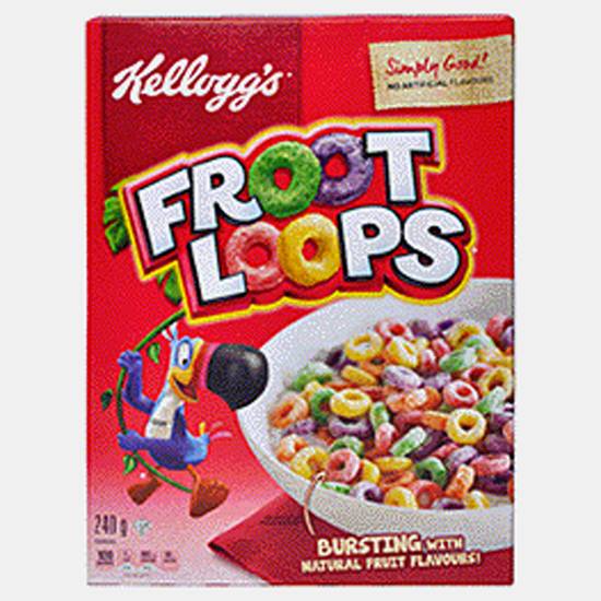 Kellogg'S Froot Loops Cereal (240g/230g)