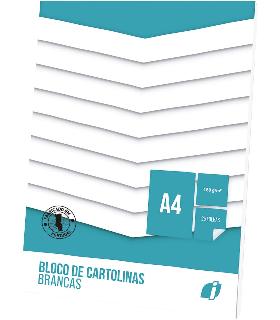 DomÃ©dia - Bloco de cartolinas A4, 24 folhas