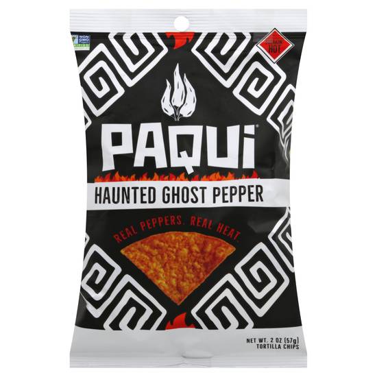 Paqui 100% Real Tortilla Chips (hunted ghost pepper)
