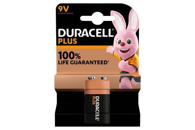 Duracell Plus 100% 9V