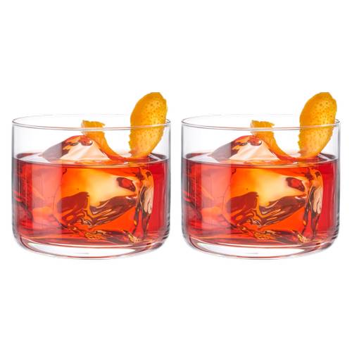 Viski Raye Crystal Negroni Glasses (2 pack)