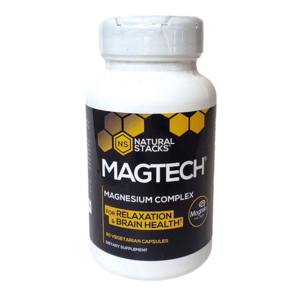 Natural Stacks Magtech Magnesium Complex Dietary Supplement (90 ct)