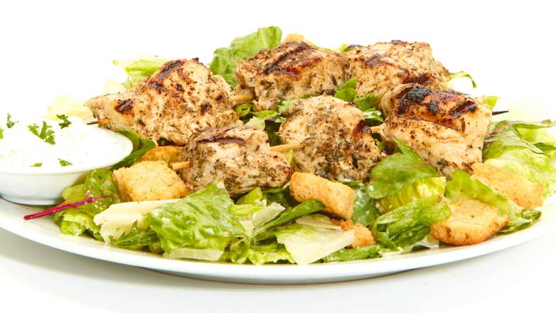 CAESAR CHICKEN KEBOB SALAD