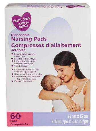 Disposable Nursing Pads, 60 units