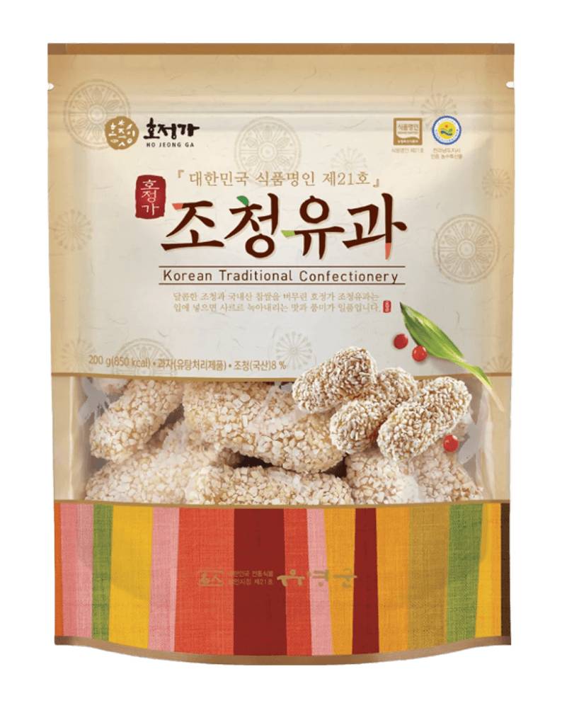 Hojeongga Korean Traditional Rice Sweet Biscuit (100 g)