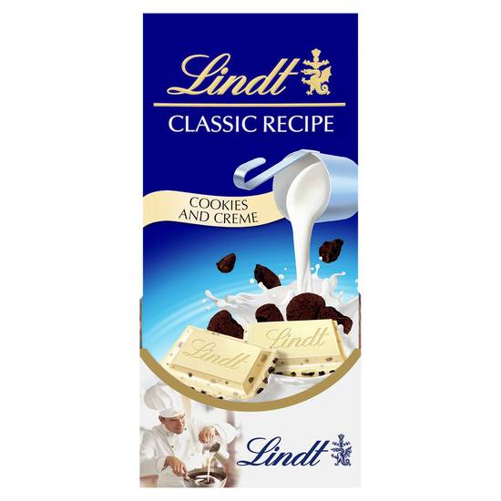 Lindt Classic Recipe Cookies and Creme White Chocolate