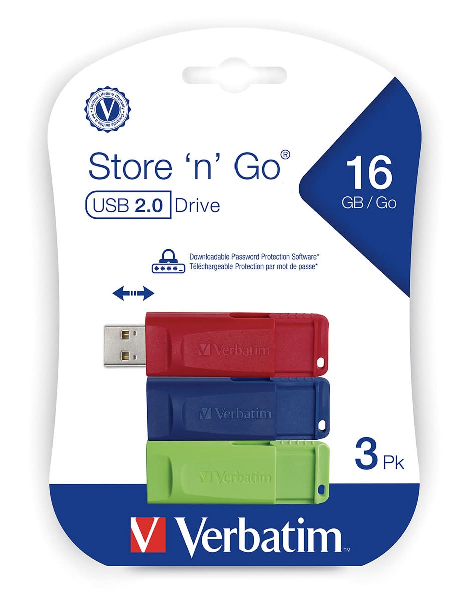 Verbatim · Memoria usb store n go 16gb (100 g)