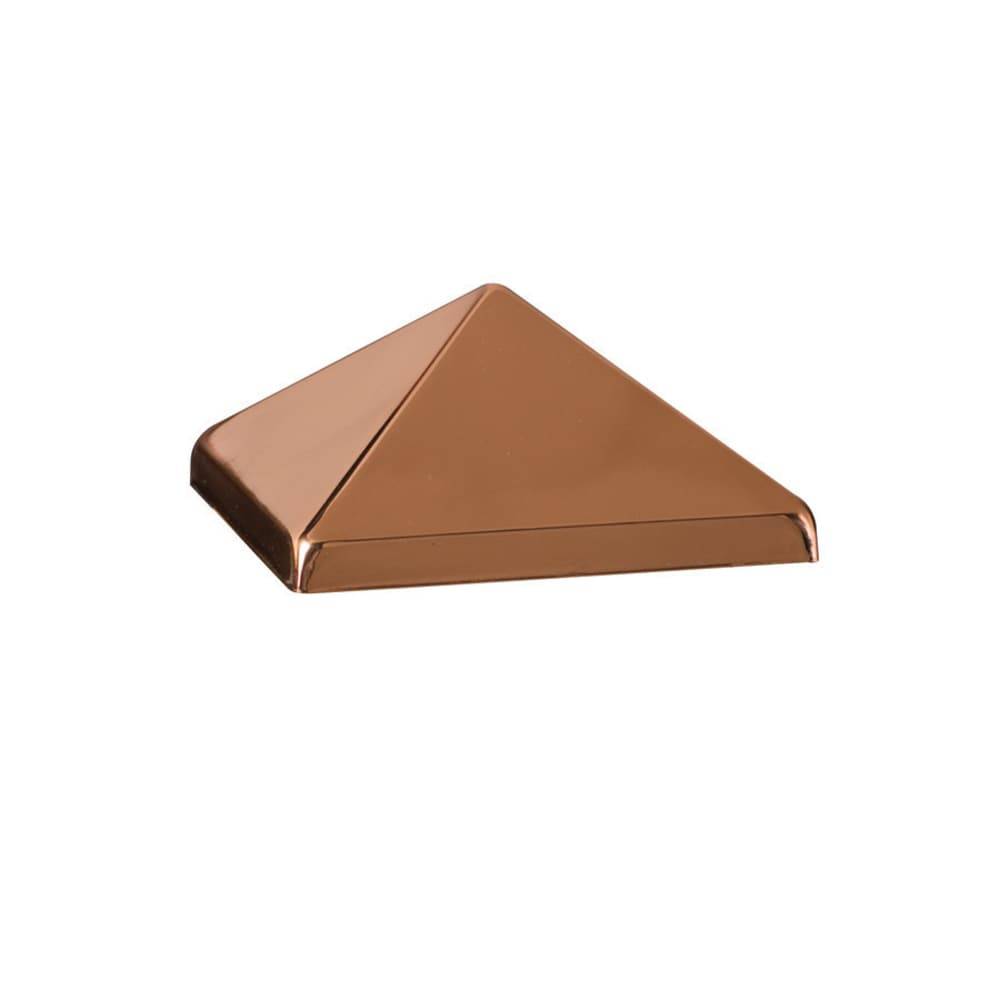 Deckorators 4-in x 4-in Copper Plastic Deck Post Cap | 72829