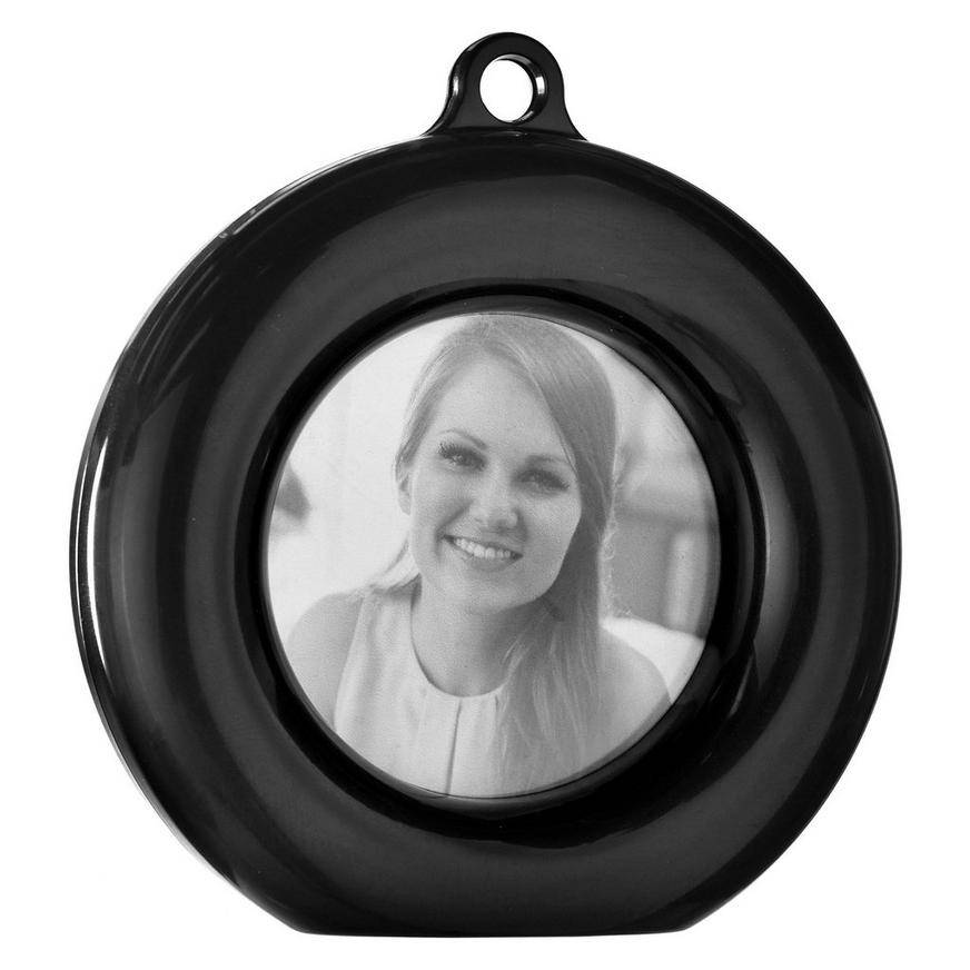 Black Photo Frame Balloon Weight, 3.5in, 5.9oz