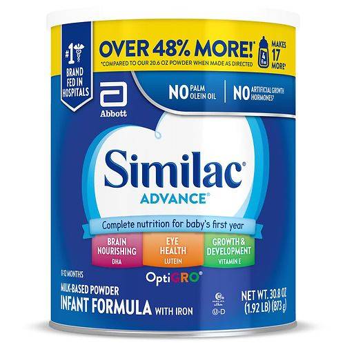 Similac Infant Formula with Iron, Powder - 30.8 oz