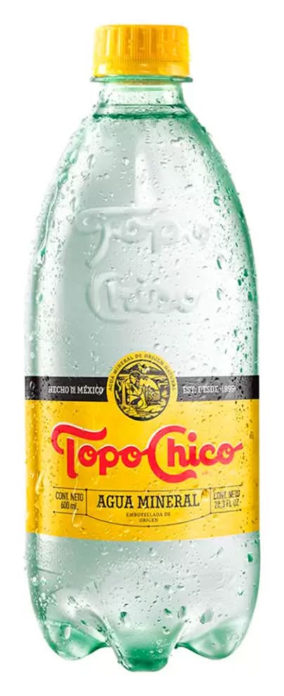 Topo Chico · Agua mineral (12 x 600 ml)