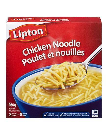 Soupe Lipton poulet et nouilles 2 env