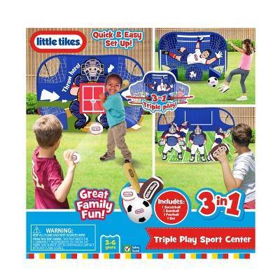 Little Tikes 3 In 1 Triple Play Sports Center (4 ct)