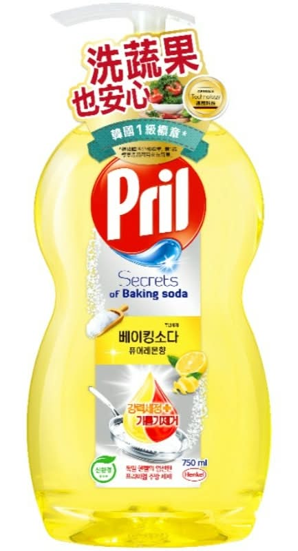 Pril 淨麗小蘇打高效洗碗精-檸檬750ml <750ml毫升 x 1 x 1BOTTLE瓶>