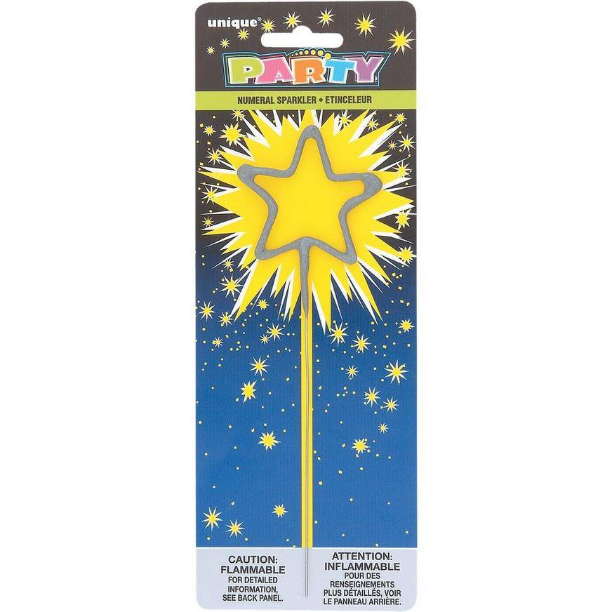 Party City Star Sparkler (assorted)