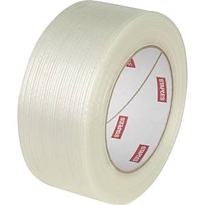 Staples Filament Tape, 2 x 60 yds., 3 Core, Clear (31161-CC)