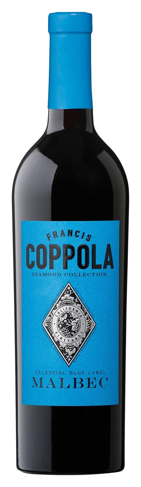 Francis Coppola Celestial Blue Label California Malbec, 2018 (750 ml)