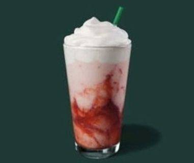 Strawberry cream Frappuccino® Grande